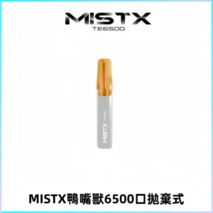 MISTX TE鴨嘴獸6500 Puffs抛棄式一次性抛棄式電子煙