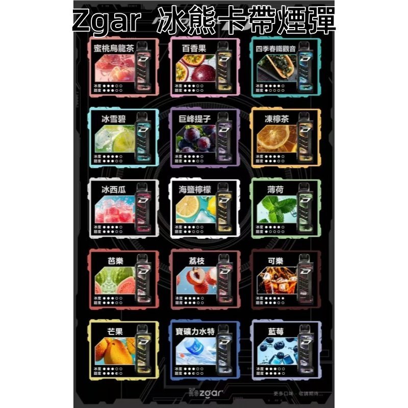 ZGAR PROJECT-D冰熊卡帶15000口可調節功率+大電池續航:圖片 2